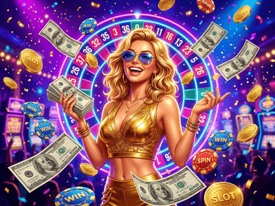 Crown Coins Casino luxury gaming hall with deep sea treasure aesthetics